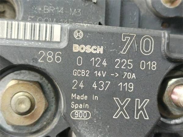 ALTERNADOR Opel Corsa 1.0 G C 58CV (2000-2003) (43 KW) - 20121 / Z10XE