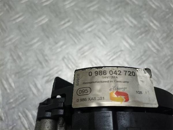 ALTERNADOR Renault Megane 1.6 G CLASSIC (LA) 107CV (1999-2003) (79 KW) - 20127 / K4MA7