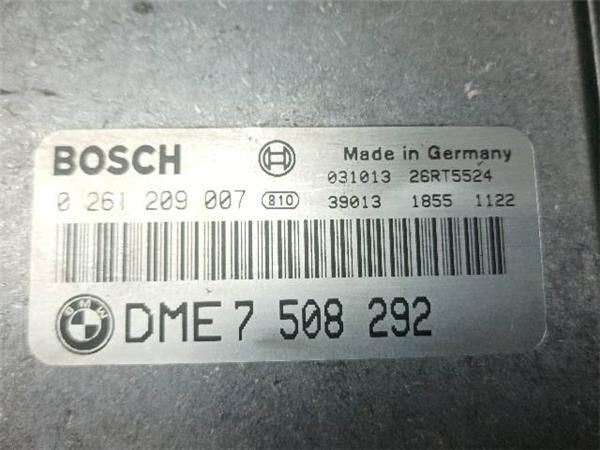 CENTRALITA MOTOR UCE BMW 318 2.0 CI COUPE SERIE 3 (E46)143CV(01-04) (105 KW) - 20166 / N42B20A