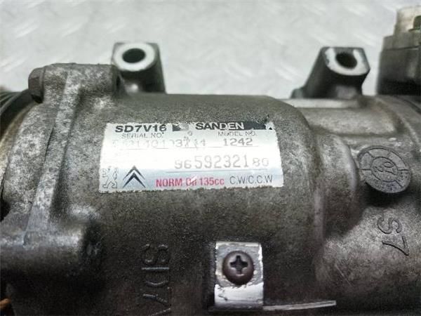COMPRESOR AIRE ACOND. Citroen Xsara 1.6 HDI PICASSO (CH) 90CV (2005-2011) (66,2 KW) - 20176 / 9HX