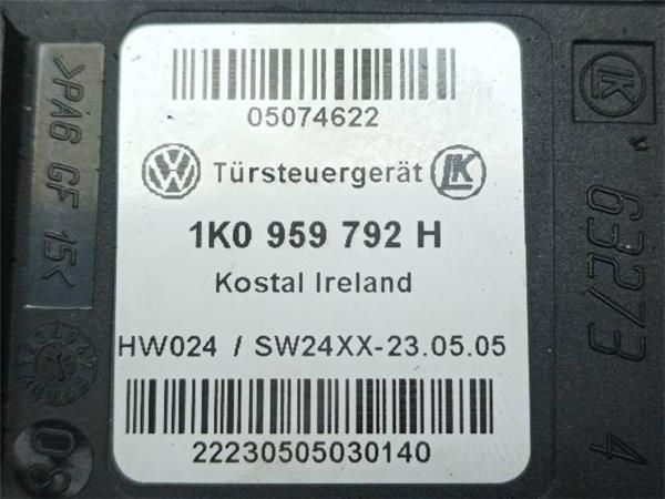 MOTOR ELEVALUNAS DEL. DCHO. Seat Leon 2.0 TDI (1P1) (2005-2013) 140CV (103 KW) - 20205 / BKD
