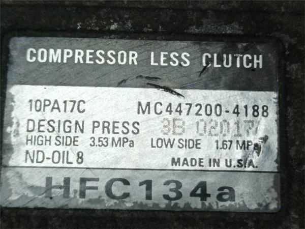 COMPRESOR AIRE ACOND. Chrysler Voyager 2.4 G III (GS) 151CV (1995-2001) (110 KW) - 20274 / G B O 2,4L