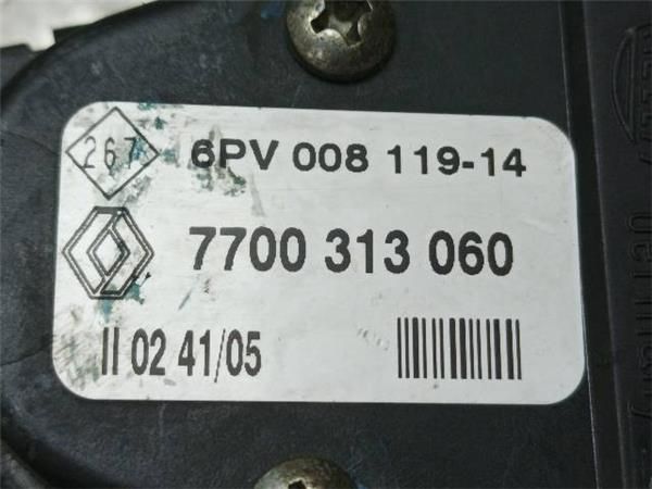 POTENCIOMETRO PEDAL GAS Renault Trafic 1.9 DCI II (JL) 101CV (2001-2006) (74 KW) - 20358 / F9QU7