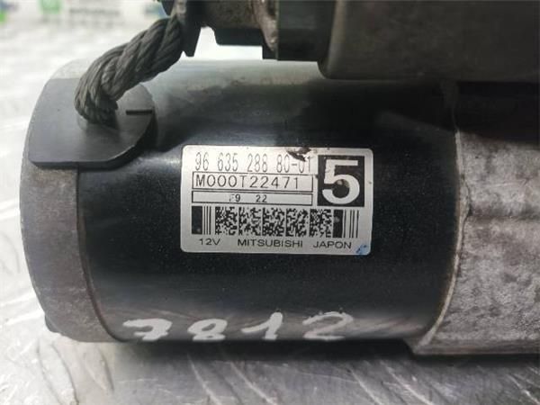 MOTOR ARRANQUE Citroen C4 1.6 HDI PICASSO (UA) 109CV (2006-2011) (80 KW) - 20381 / 9HZ