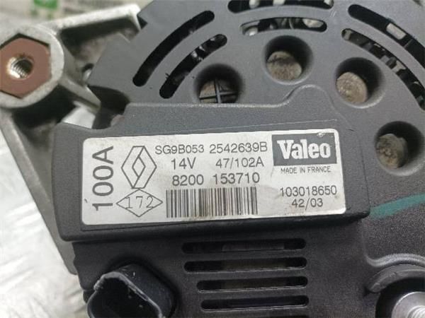 ALTERNADOR Renault Megane 1.5 DCI II GRANDTOUR 101CV (74 KW) - 20403 / K9K F7