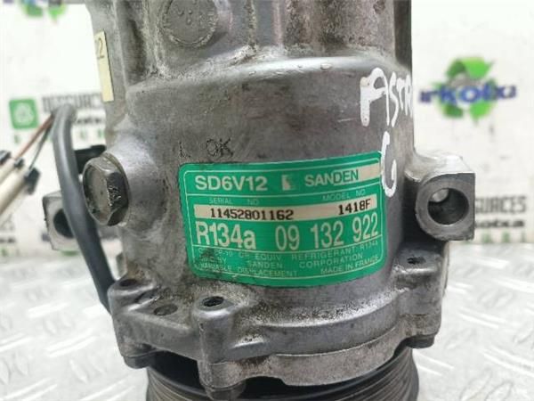 COMPRESOR AIRE ACOND. Opel Astra 2.0 DTI G-CC (T98) 101CV (1999-2005) (74 KW) - 20426 / Y20DTH