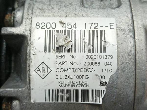 COMPRESOR AIRE ACOND. Nissan Primastar 2.0 DCI (X83) 115 114CV (2006-...) (84 KW) - 20597 / M9R