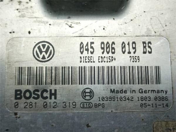 CENTRALITA MOTOR UCE Seat Ibiza 1.4 TDI III (6L1) 70CV (2005-2008) (51 KW) - 20762 / BNM