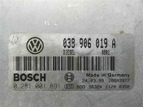CENTRALITA MOTOR UCE Volkswagen Passat 1.9 TDI (3B2) 115CV (1998-2000) (85 KW) - 20765 / AJM