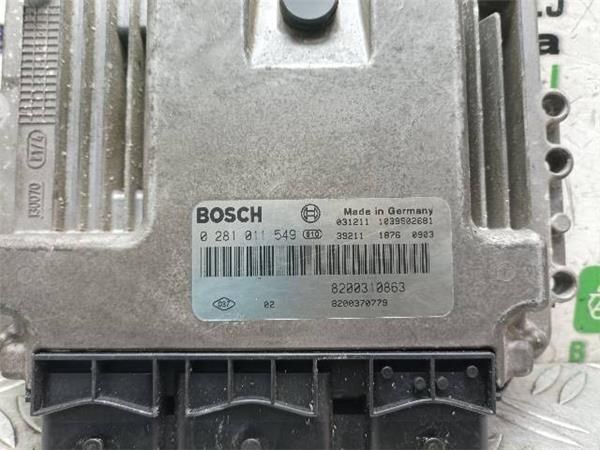CENTRALITA MOTOR UCE Renault Scenic 1.9 DCI II (JM) 120CV (2003- 2008) (88 KW) - 20824 / F9QD8 F9Q-D8