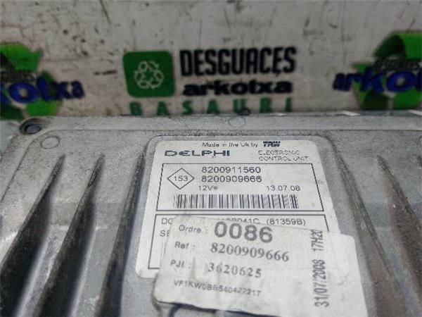 CENTRALITA MOTOR UCE Renault Kangoo 1.5 DCI GRAND (KW) 86CV (63 KW) - 20831 / K9K B8