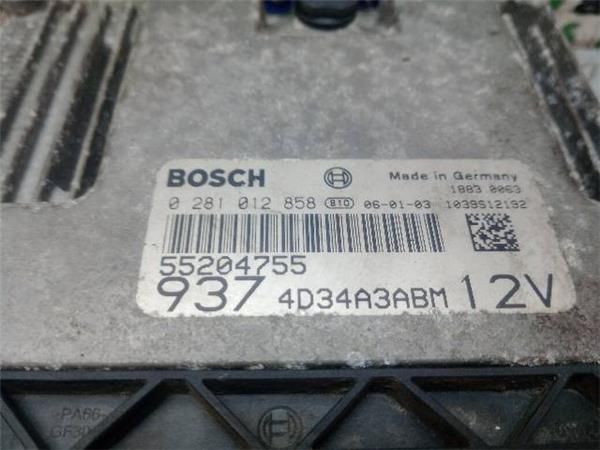 CENTRALITA MOTOR UCE Alfa Romeo Romeo 147 1.9 JTDM (937) 120CV (2005-2010) (88 KW) - 21019 / 937A3000