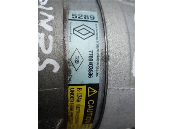 COMPRESOR AIRE ACOND. Renault Scenic 1.4 G I (JA) 95CV (1999-2003) (70 KW) - 21397 / K4J C7