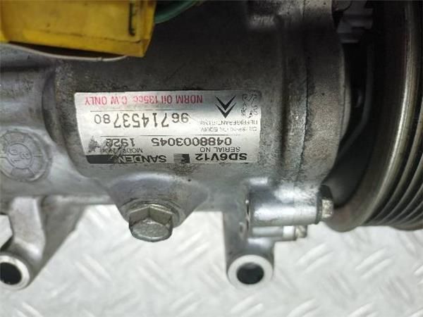 COMPRESOR AIRE ACOND. Peugeot 206 1.4 HDI + (2L) 68CV (2009-2013) (50 KW) - 21467 / 8HZ