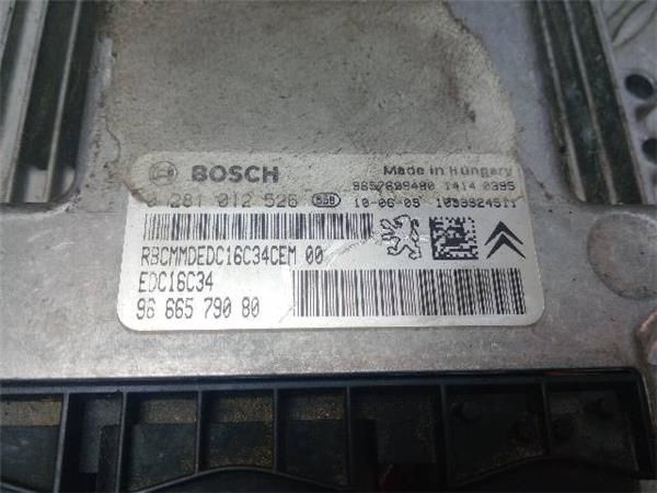 CENTRALITA MOTOR UCE Peugeot 206 1.4 HDI + (2L) 68CV (2009-2013) (50 KW) - 21575 / 8HZ