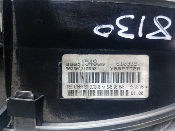 CUADRO INSTRUMENTOS Peugeot Expert 2.0 HDI (229) 120CV (2007-2011) (88 KW) - 21586 / RHK