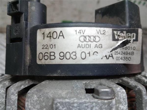 ALTERNADOR Audi A4 1.8 G (B6) 150CV (8E2) (2000-2002) (110 KW) - 21640 / AVJ