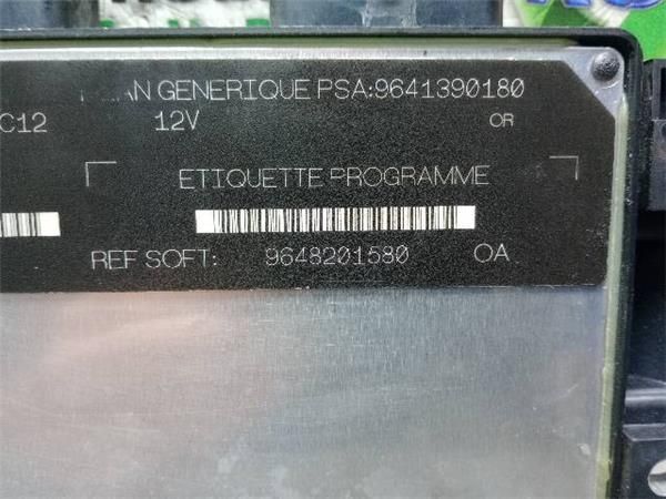 CENTRALITA MOTOR UCE Peugeot 206 1.9 D (2C) 69CV (1998-2001) (51 KW) - 21644 / WJY