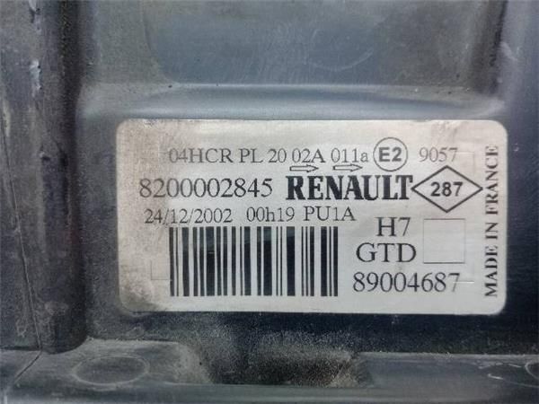 FARO DEL. IZDO. Renault Laguna 1.6 G II (BG) 107CV (2001-2005) (79 KW) - 21788 / K4MD7