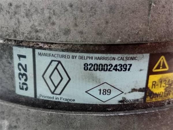 COMPRESOR AIRE ACOND. Renault Laguna 1.6 G II (BG) 107CV (2001-2005) (79 KW) - 21831 / K4MD7