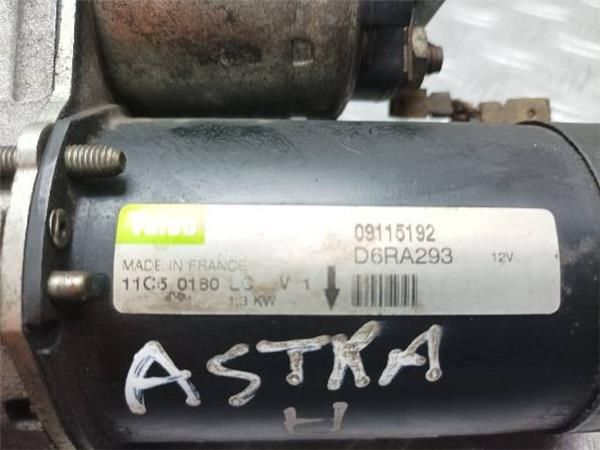 MOTOR ARRANQUE Opel Astra 1.6 G H (L48) 105CV (2004-2010) (77 KW) - 21859 / Z16XEP