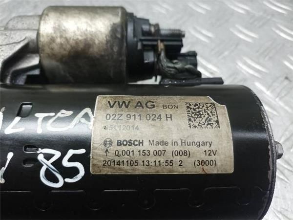 MOTOR ARRANQUE Seat Altea 1.6 TDI XL (5P5) 105CV (2009-2015) (77 KW) - 22113 / CAY