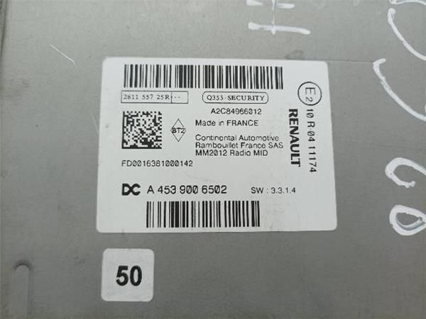 NAVEGADOR Smart Forfour 0.9 TI II (453) 90CV (2014-...) (66 KW) - 22399 / H4B