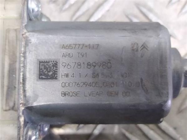 MOTOR ELEVALUNAS TRA. DCHO. Peugeot 308 1.6 HDI (LB) 116CV (2013-2021) (85 KW) - 22420 / 9H05 / 9HC