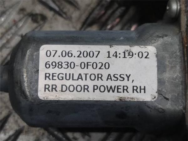 ELEVALUNAS ELECTRICO TRA. DCHO. Toyota Corolla 1.8 G VERSO (R1) (2004-2009) (95 KW) - 22448 / 1ZZFE