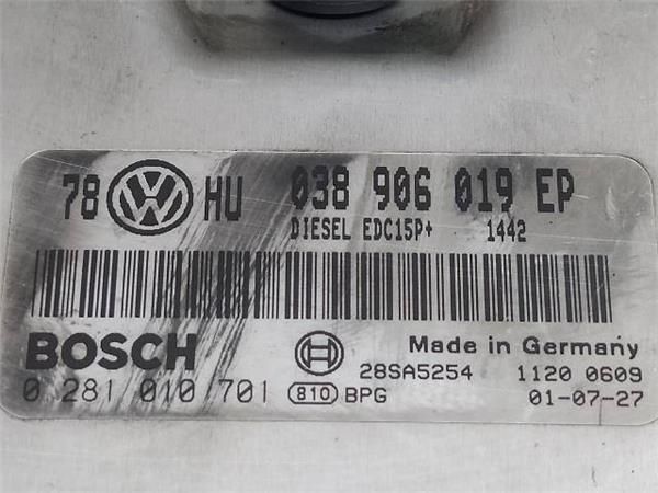 CENTRALITA MOTOR UCE Volkswagen Passat 1.9 TDI (B5) 131CV (2000-2005) (96 KW) - 22552 / AVF