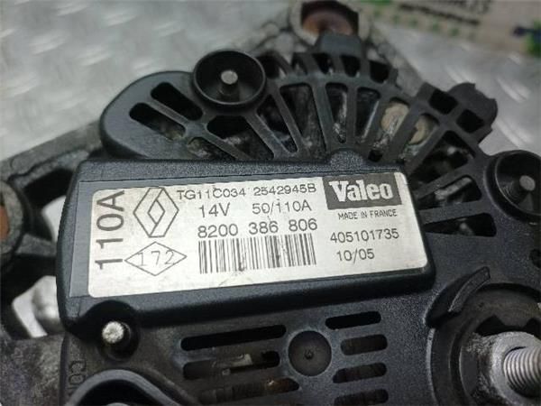 ALTERNADOR Renault Megane 1.5 DCI II GRANDTOUR 101CV (2004-2006) (74 KW) - 22602 / K9K F7