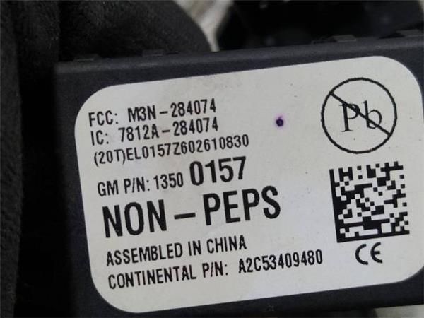 CONMUTADOR DE ARRANQUE/ENCENDIDO Opel Astra 1.7 CDTI J LIM. (2009 - 2015) (81 KW) - 22691 / A17DTR