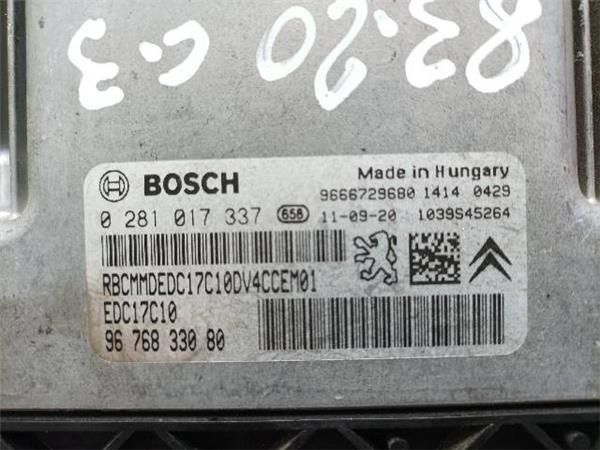 CENTRALITA MOTOR UCE Citroen C3 1.4 HDI II (SC) 68CV (2009-2016) (50 KW) - 23052 / 8H01