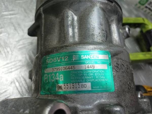 COMPRESOR AIRE ACOND. Peugeot 307 1.6 HDI (S2) (2005-2008) (66,2 KW) - 23081 / 9HX