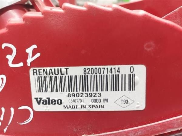PILOTO TRA. DCHO. Renault Clio 1.2 G II FASE II (2001-2013) (55 KW) - 23209 / D4F B7