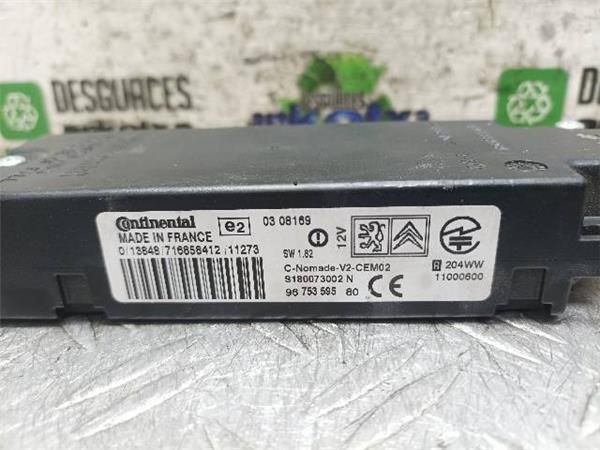 MODULO ELECTRONICO Citroen C3 1.4 HDI II (SC) 68CV (2009-2016) (50 KW) - 23375 / 8H01