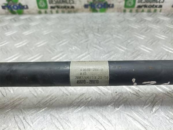 TRANSMISION TRA. IZDA. Hyundai Santa Fe 2.2 CRDI (BM) (2006-2012) (114 KW) - 23394 / D4EB