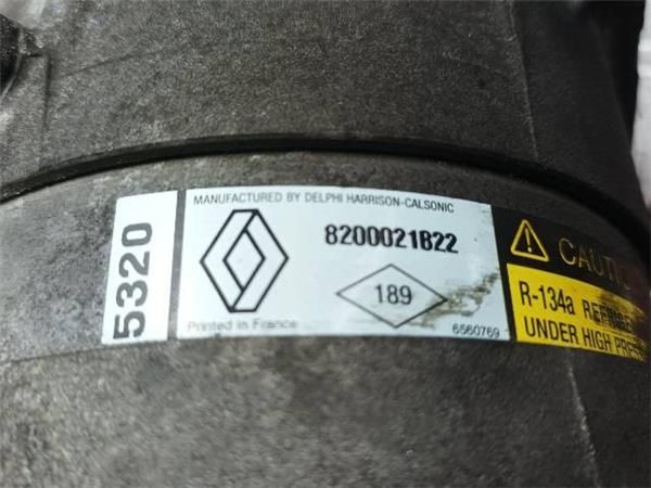COMPRESOR AIRE ACOND. Renault Laguna 1.9 DCI II G.TOUR (KG) 120CV (2001-2007) (88 KW) - 23487 / F9QC7
