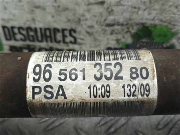 TRANSMISION DEL. IZDA. Peugeot 207 1.6 HDI SW (WE) 90CV (2007-2012) (66,2 KW) - 23567 / 9HX O 9H02