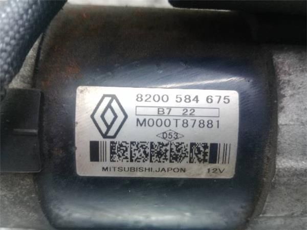 MOTOR ARRANQUE Renault Clio 1.5 DCI II (BB) 65CV (2001-2009) (47 KW) - 23598 / K9K 17