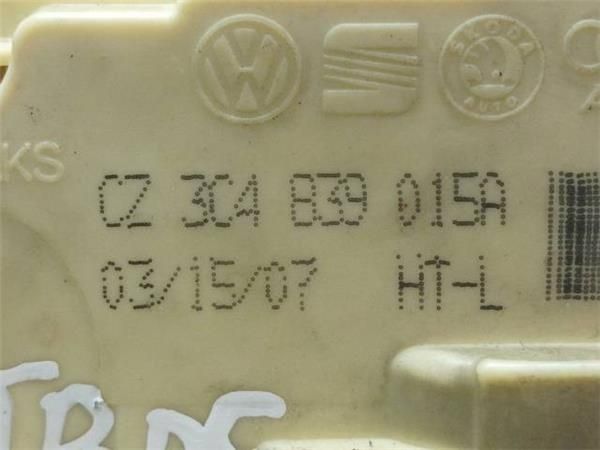 CERRADURA PUERTA TRA. IZDA. Volkswagen Passat 2.0 TDI (B6) AU 140CV (2005-2010) (103 KW) - 23730 / BKP