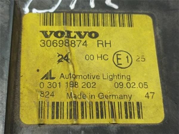 FARO DEL. DCHO Volvo S40 1.6 D II (MS) 110CV (2005-2012) (80,5 KW) - 23781 / 4164T