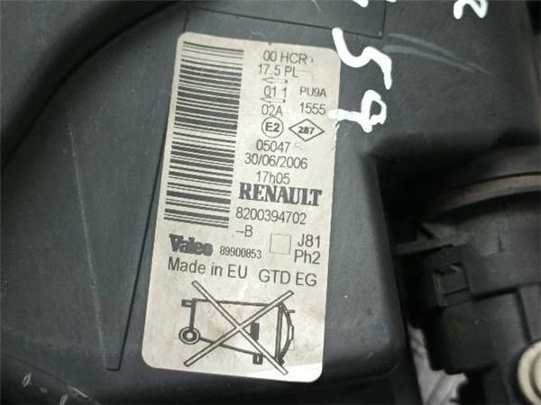 FARO DEL. IZDO. Renault Espace 2.2 DCI GRAND (JK0H) 150CV (2002-2006) (110 KW) - 23806 / G9T J7