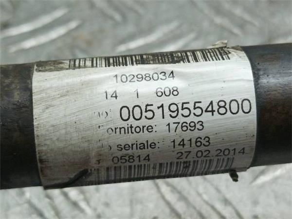 TRANSMISION DEL. DCHA. Fiat 500 1.3 JTD MULTIJET (312) 95CV (2009-...) (70 KW) - 23821 / 199B1000