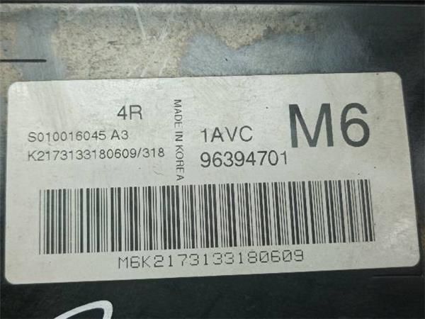 CENTRALITA MOTOR UCE Daewoo Lacetti 1.6 G (KLAN) 109CV (2004-2005) (80 KW) - 23856 / F16D3