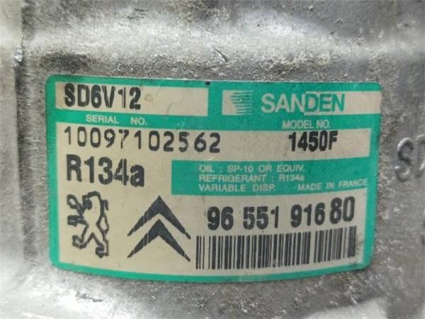 COMPRESOR AIRE ACOND. Citroen C3 1.4 G (FC) 73CV (2002-2010) (54 KW) - 23869 / KFV