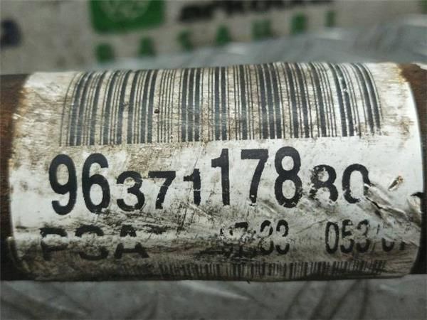 TRANSMISION DEL. DCHA. Peugeot 307 1.6 HDI (3C) 109CV (2004-2009) (80 KW) - 23874 / 9HZ