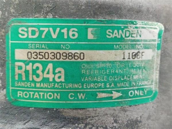 COMPRESOR AIRE ACOND. Citroen Jumpy 1.9 TD (U6U) 90CV (1995-2000) (66 KW) - 23917 / DHX