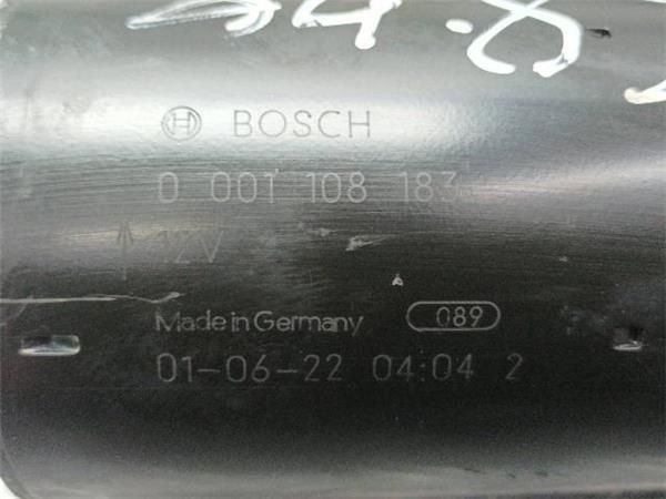 MOTOR ARRANQUE Peugeot 206 1.9 D (2C) 69CV (1998-2001) (51 KW) - 23938 / WJY