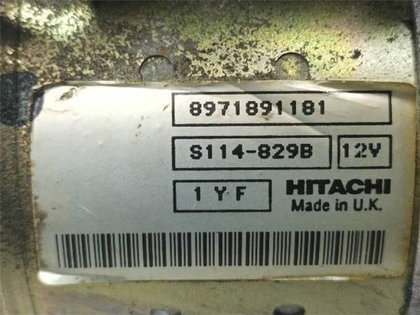 MOTOR ARRANQUE Opel Corsa 1.7 DI C 65CV (2000-2009) (48 KW) - 24043 / Y17DTL